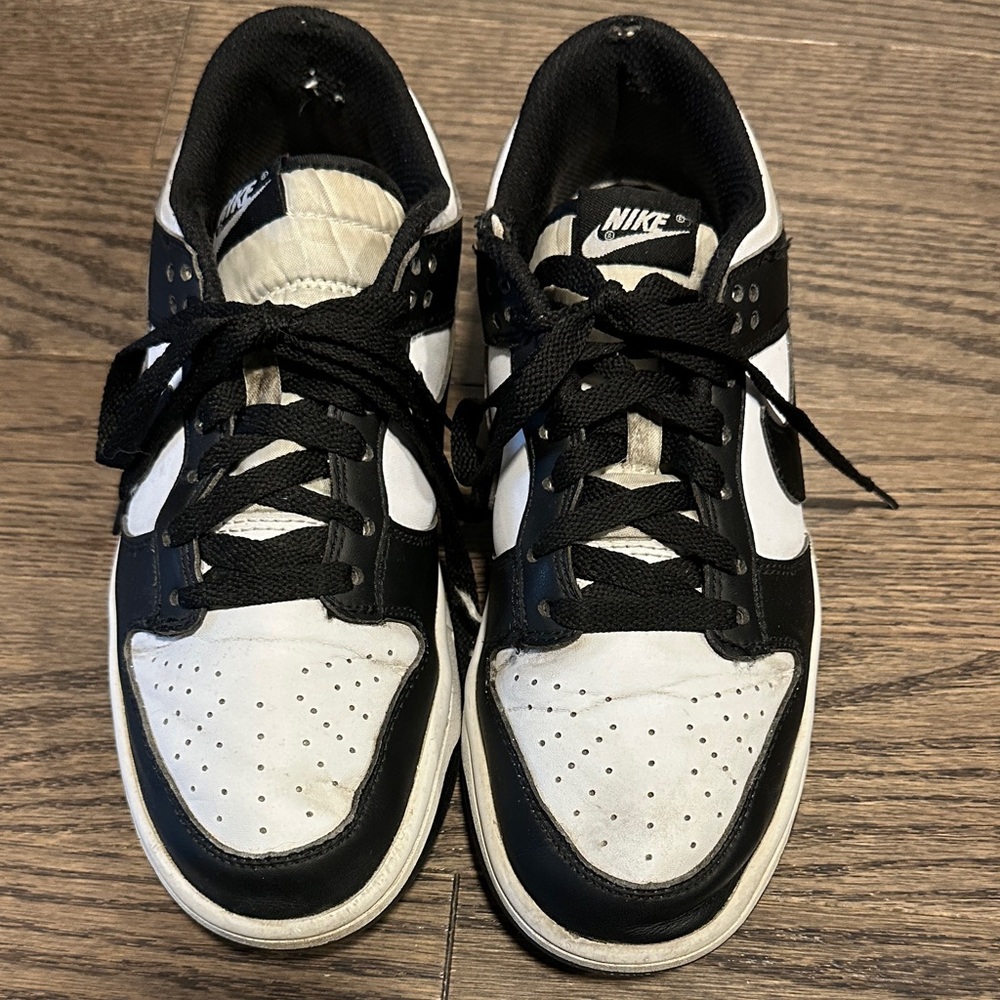 Nike Pandas  Dual-Tone Black and White Shoes